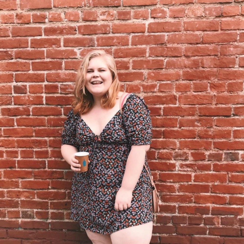 PLUS SIZE floral dress